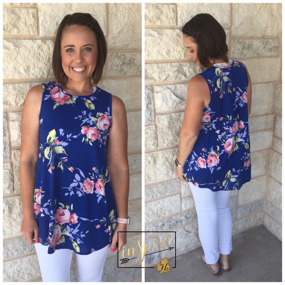 Royal Floral Tank